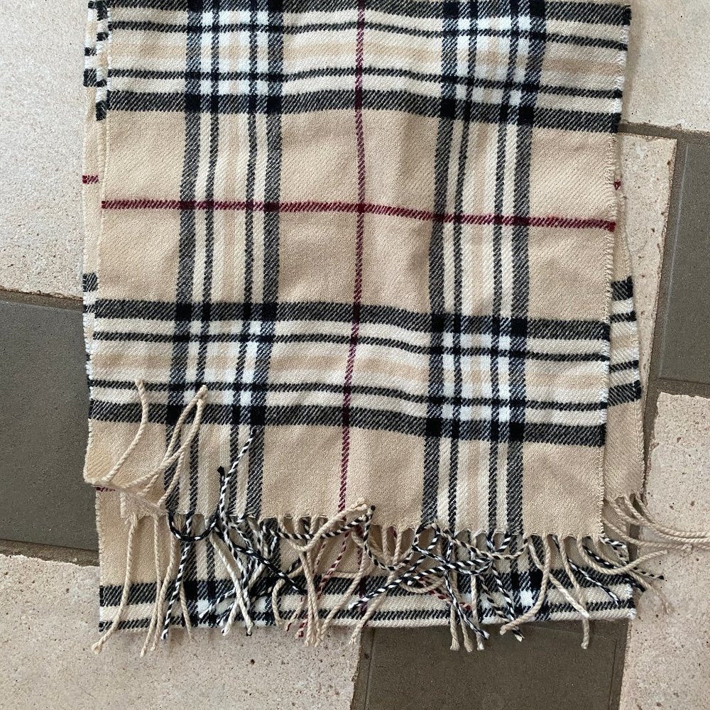 Plaid Scarf